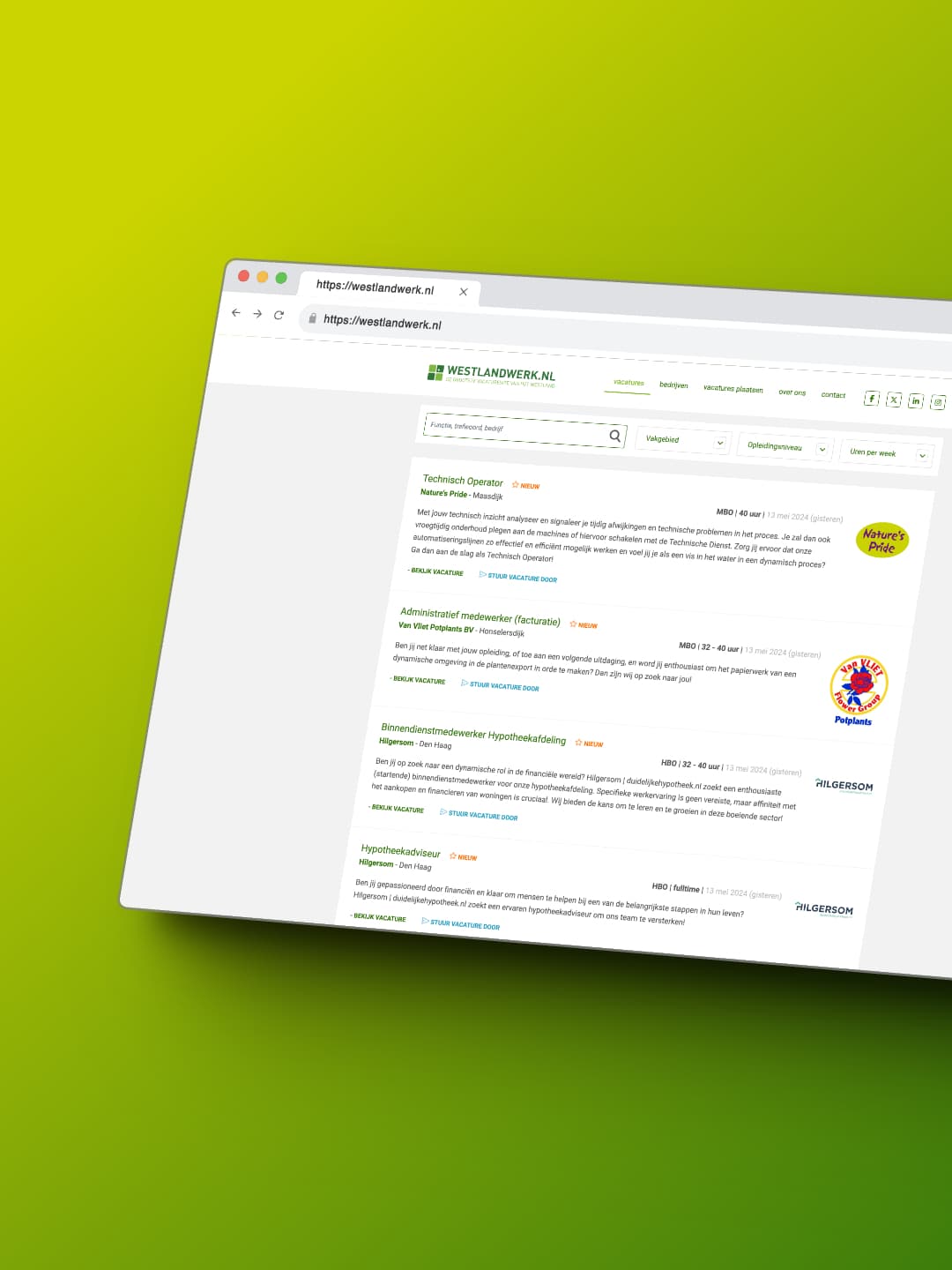 Westlandwerk Vacaturebank